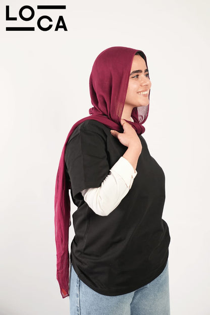 Back T-shirt crew neck