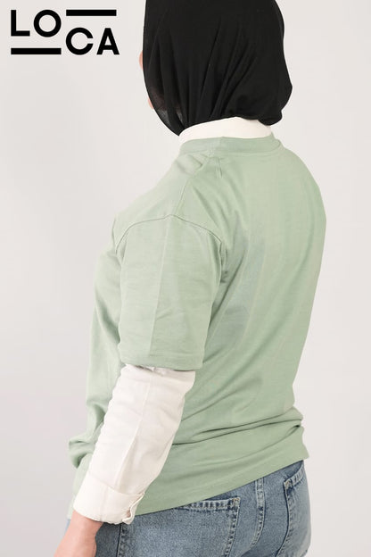 Mint T-shirt crew neck